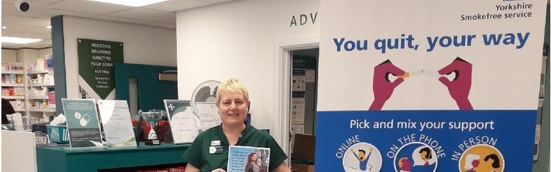 Yorkshire Smokefree Calderdale work with pharmacies to help residents quit