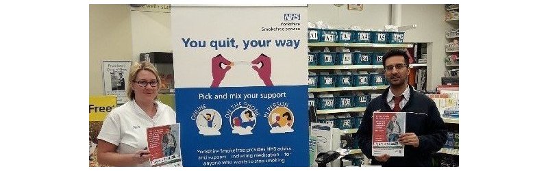 Yorkshire Smokefree Calderdale and Tesco work together to help people quit smoking